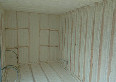 Container insulation PU foam